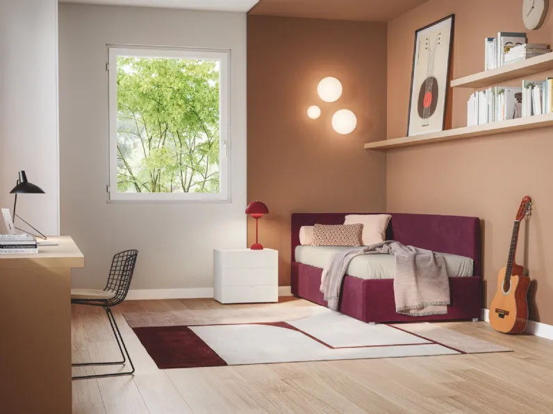 Daybed singolo con letto estraibile Maya di Twils