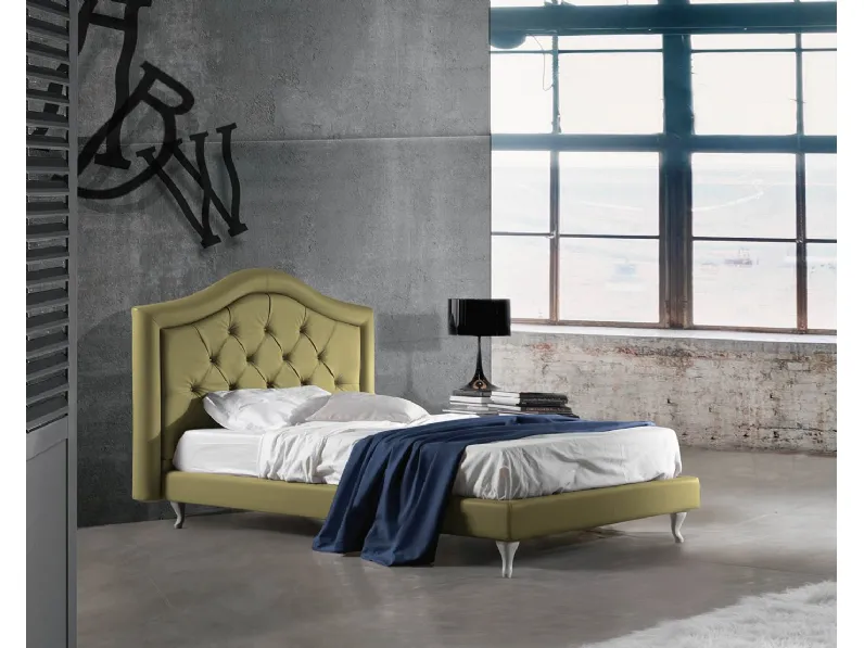 Letto singolo Sogno Capitonné di Lettissimi 