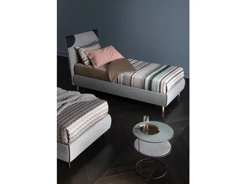 Letto singolo con testiera Soul Young Licony di Altrenotti