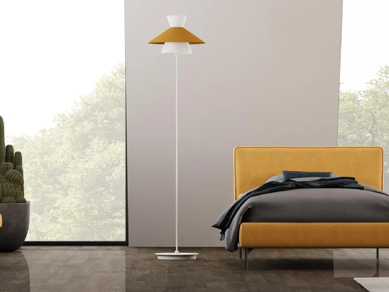 Letto singolo in pelle Teddie di Divaletti Home