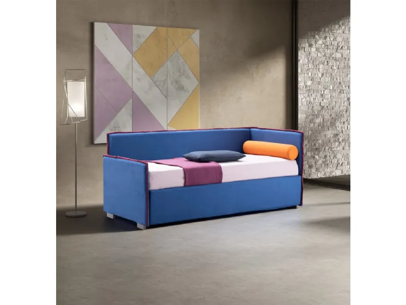 Letto singolo Tramonto con contenitore di Stilfar Italia