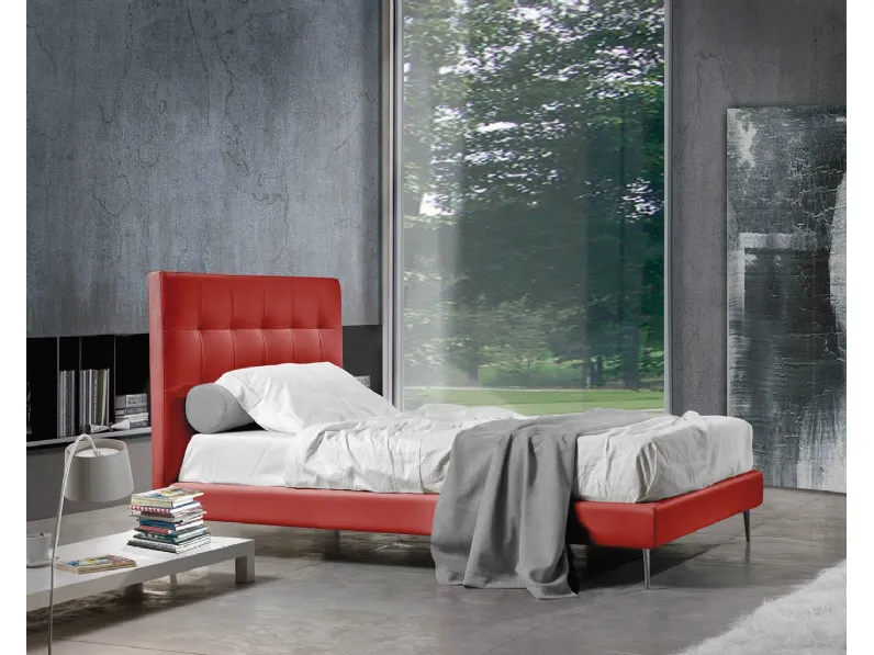 Letto singolo Vela Basso di Lettissimi 
