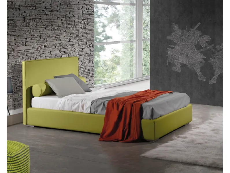 Letto singolo Vela Liscio di Lettissimi 