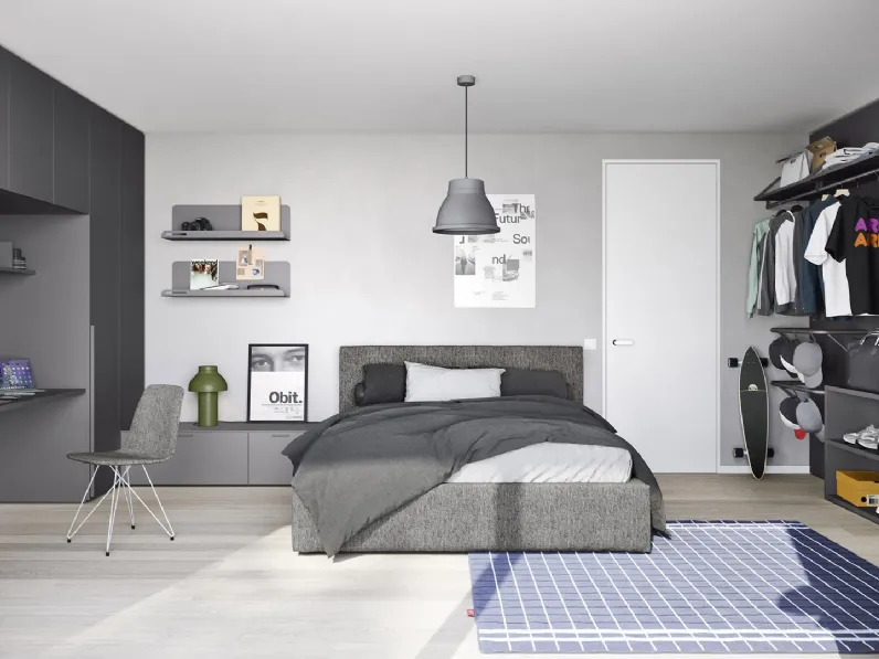 Letto singolo Wind di Nidi