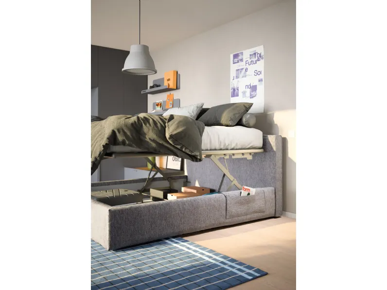 Letto singolo Wind di Nidi
