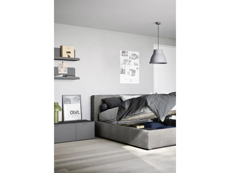 Letto singolo Wind di Nidi