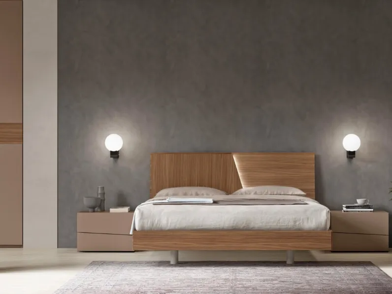 Letto Slide con testiera di Maronese