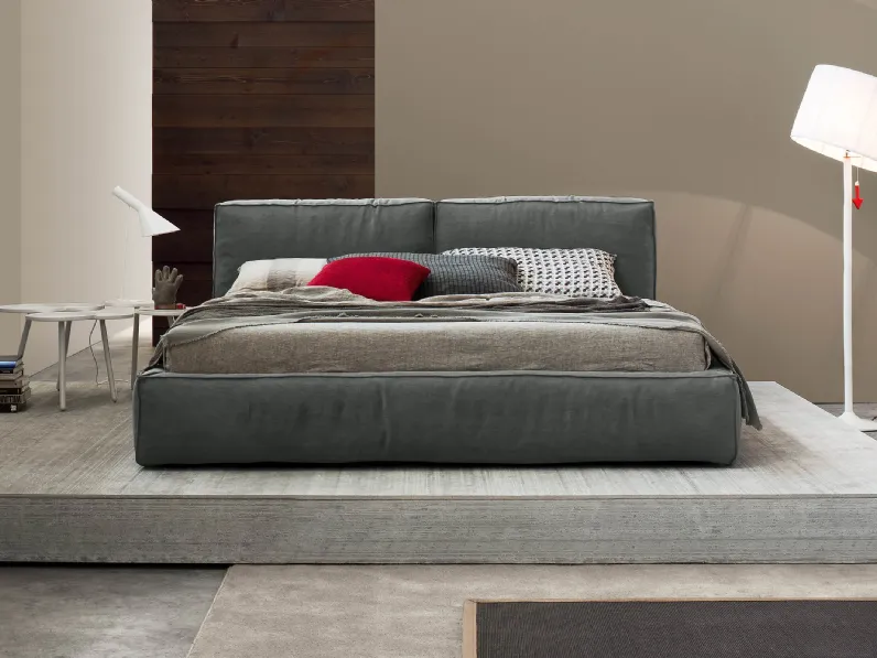 Letto con box contenitore Slim One di Flexteam