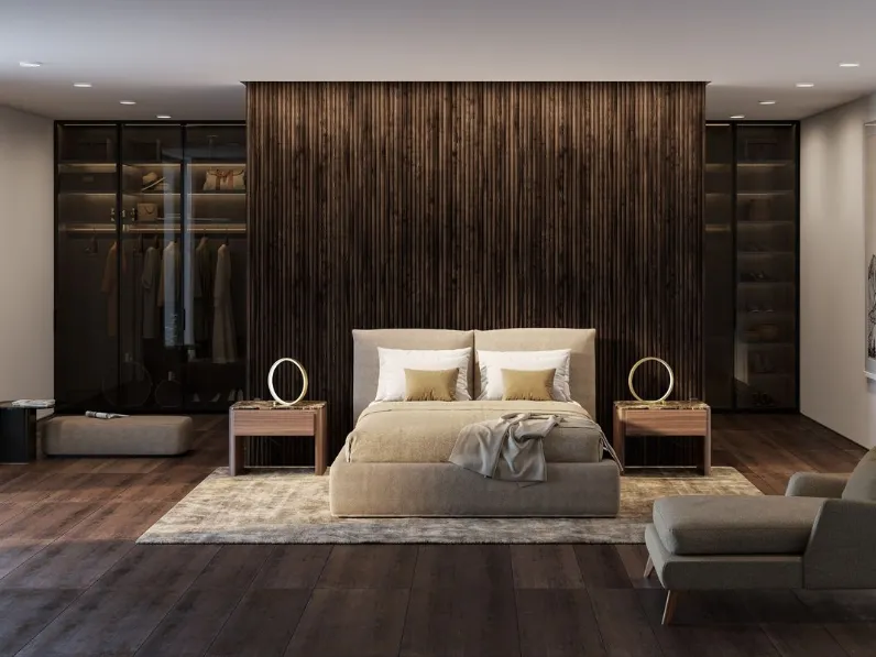 Letto con box contenitore Soap di Vibieffe