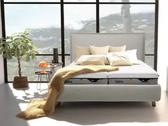 Il letto matrimoniale Sogno di Tempur unisce design elegante e comfort superiore per un riposo rigen