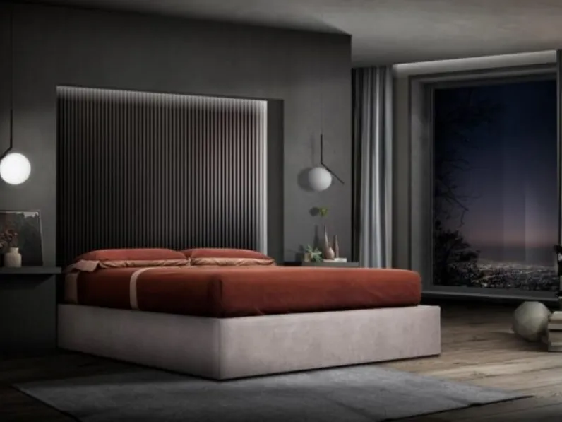 Letto Sommier con box contenitore di Gamma Salotti