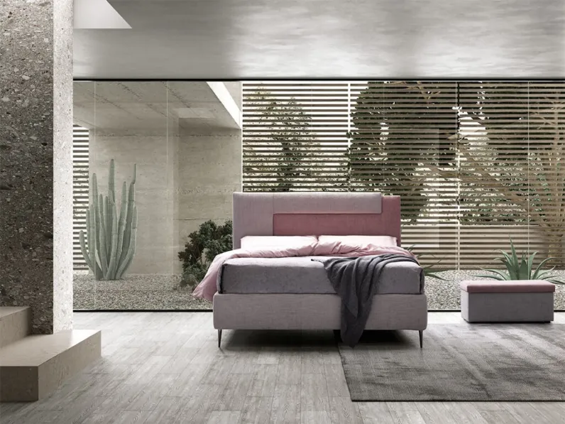 Letto Spazio Dinamic con testiera di Stilfar Italia