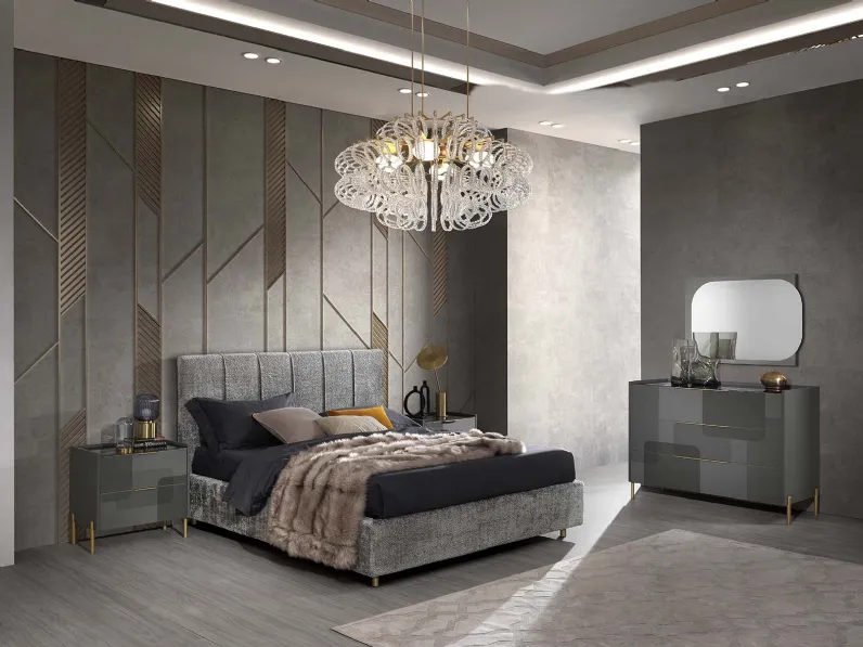 Letto imbottito Stella Luxury di Mobil Più