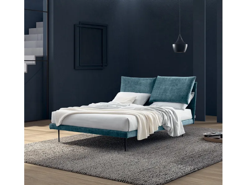 Letto matrimoniale in tessuto Francesca di Stilfar