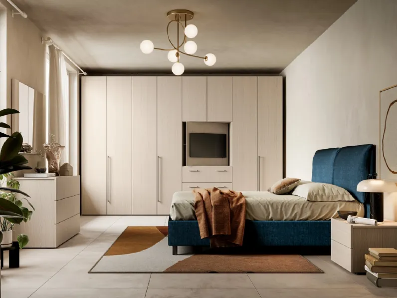 Letto con contenitore Taku di SantaLucia