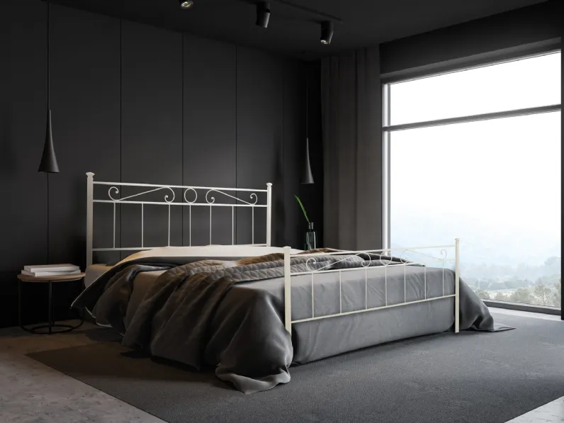 Letto in ferro battuto Tevere di Florentiabed