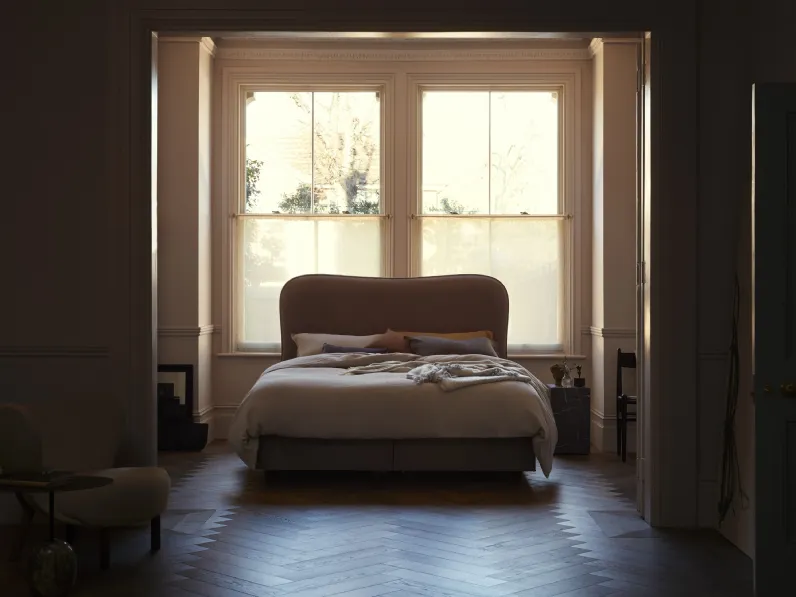 Letto con testiera Lennox di Vispring