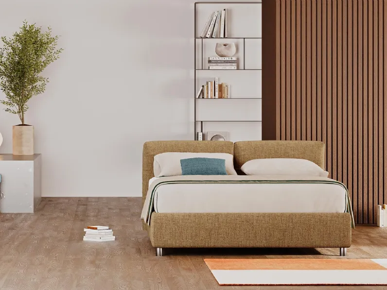 Letto imbottito Trend con contenitore di Divaletti Home
