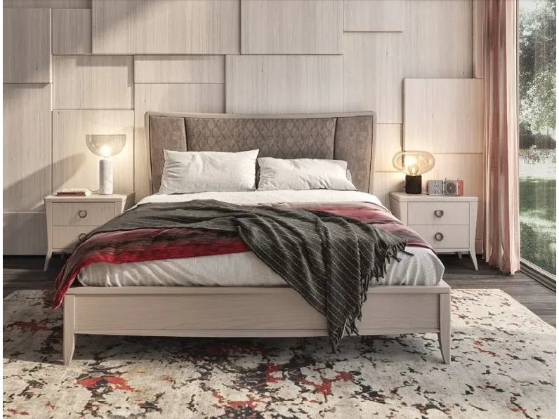 Letto matrimoniale con testiera Trend Style TR2430 di Imba Srl
