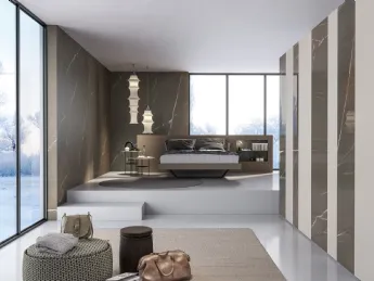 Letto Plan 02 di Tumidei: design essenziale, comfort assoluto.