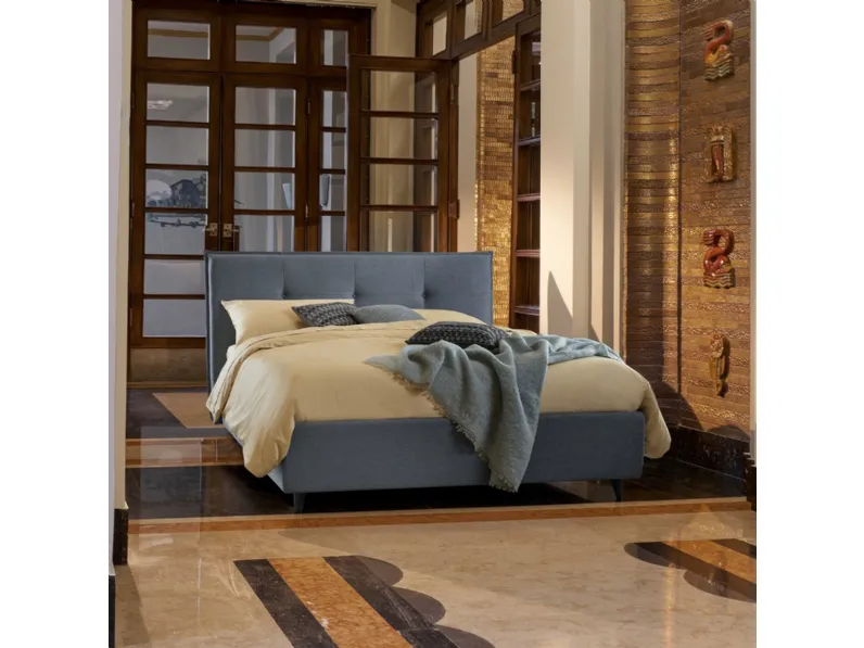 Letto matrimoniale Victor con contenitore di Dorelan Letti