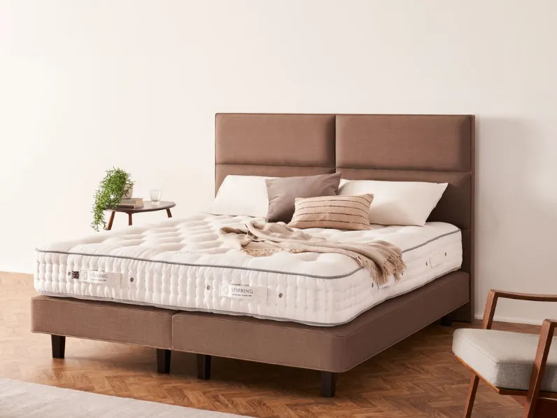 Letto imbottito Victoria di Vispring