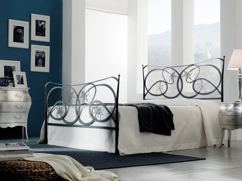 Letto in ferro battuto Virginia di Florentiabed