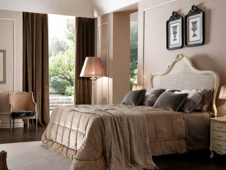 Letto in tessuto Art 2504 di Vittorio Grifoni