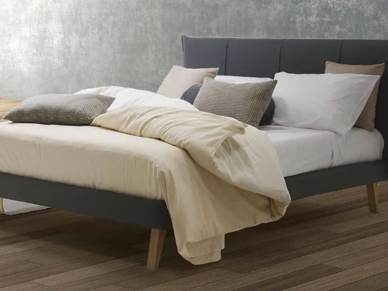 Letto imbottito Wing di Rimar