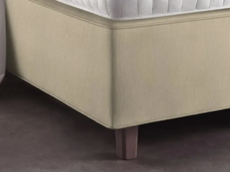 Letto Wool De Luxe Sommier di Vispring