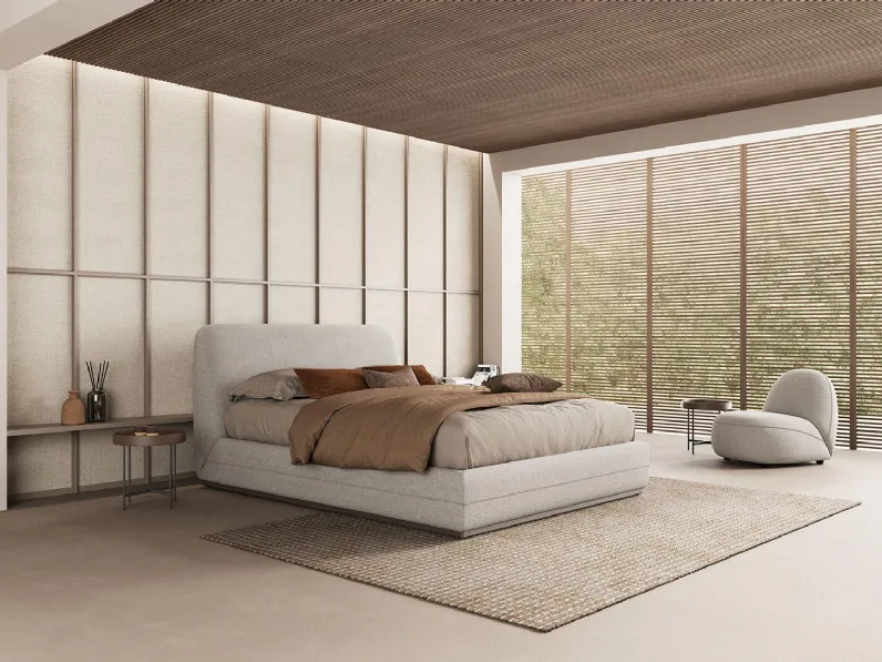 Letto imbottito Yuki di Novaluna