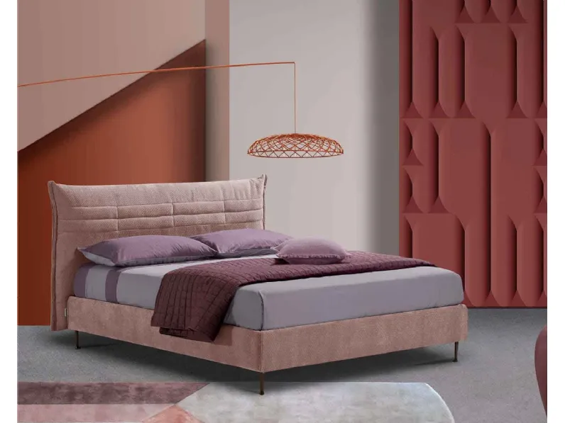 Letto imbottito Zefiro di Lettissimi