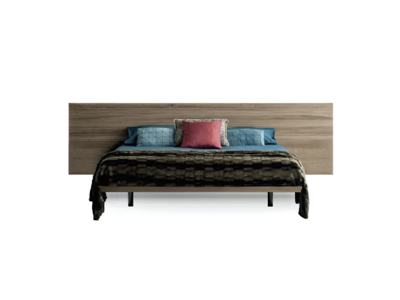 Letto Zen con testiera sospesa di Devina Nais