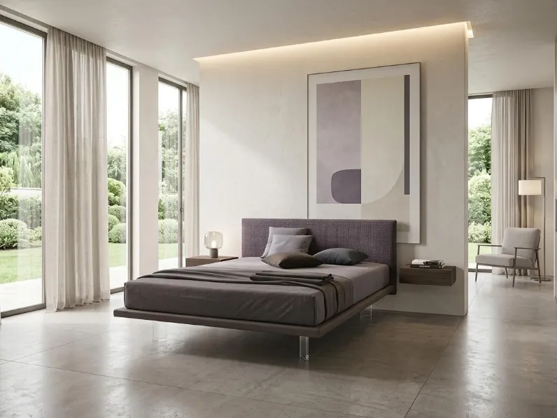 Letto imbottito Zenith di Confort Line