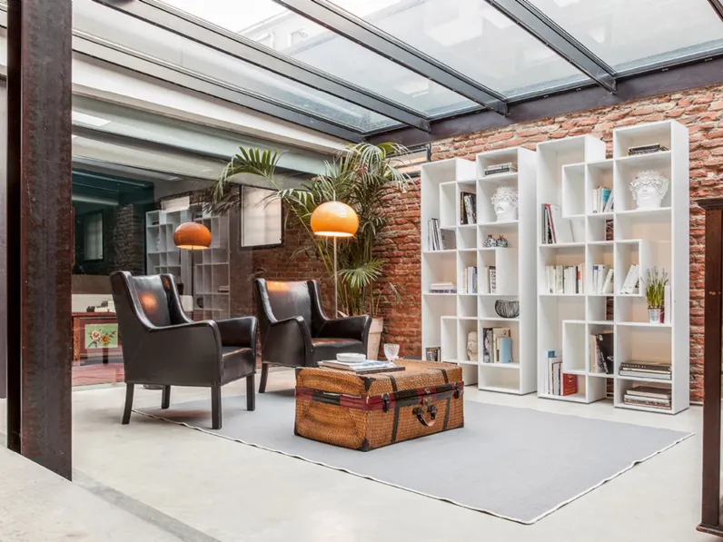 Libreria componibile Abaco di Tonin Casa