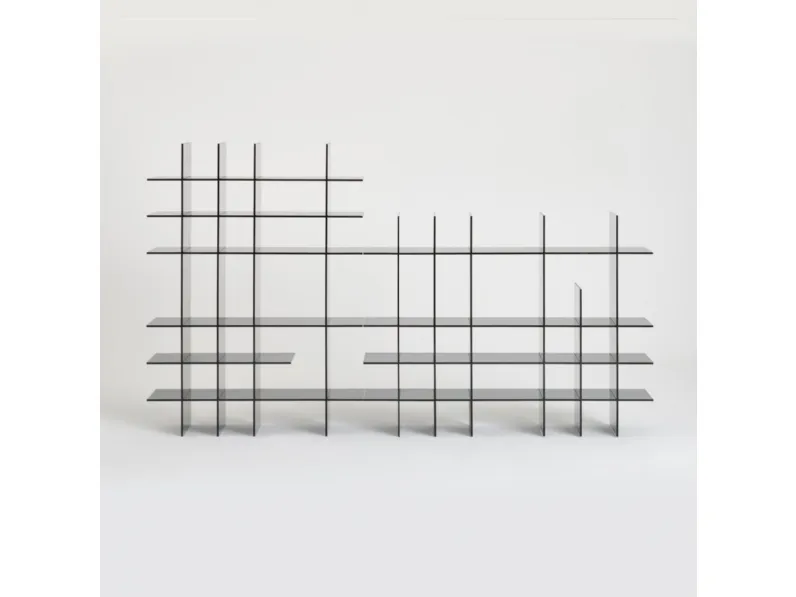 Libreria in cristallo Ami Verre di Glas Italia