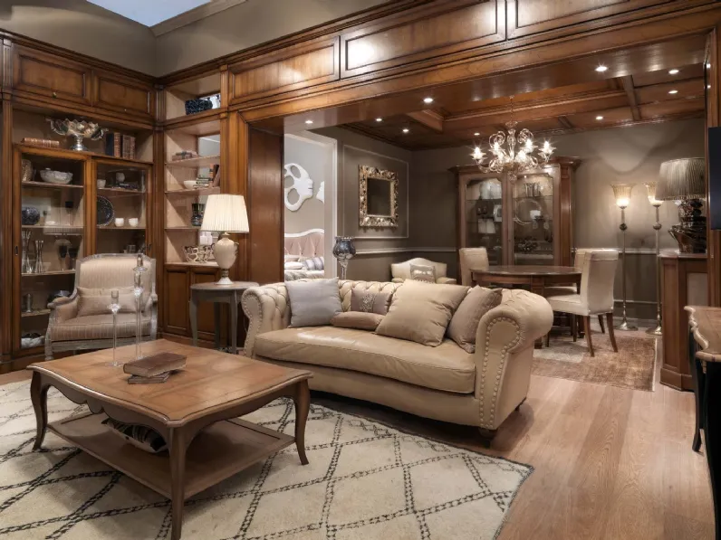 Libreria classica in legno Atelier 12 di Busatto