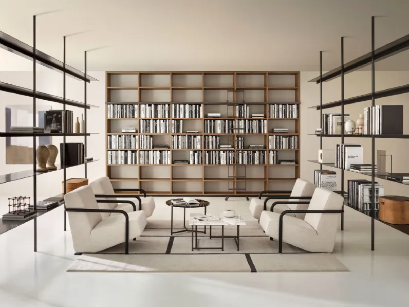 Libreria divisoria in metallo Boutique Mast Day di Porro