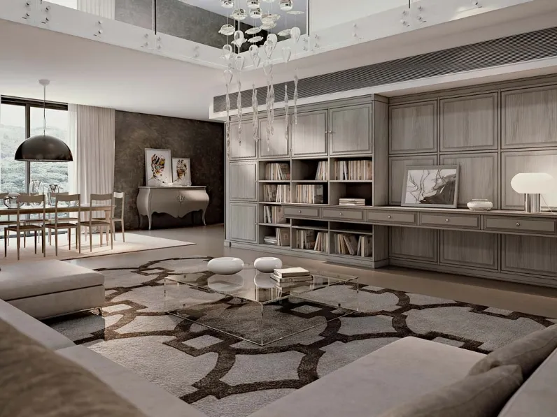 Libreria a muro Grenoble 03 di Busatto