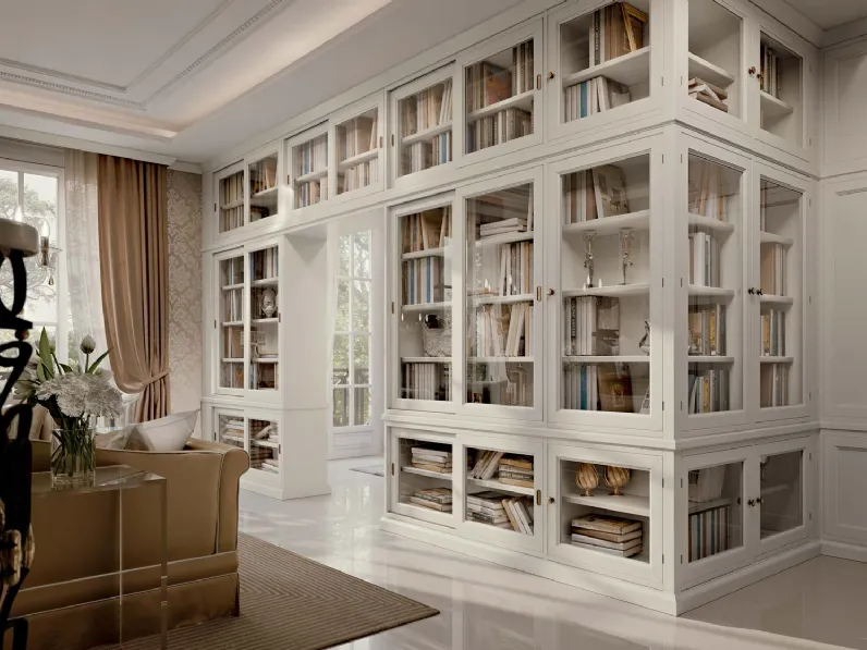 Libreria a muro Grenoble 04 di Busatto