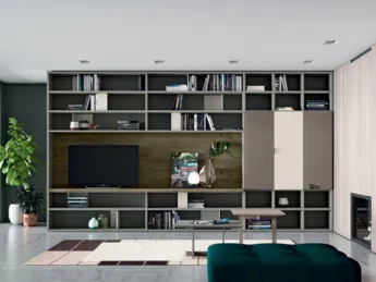 Libreria Composizione Horizon 865 di Mobilgam