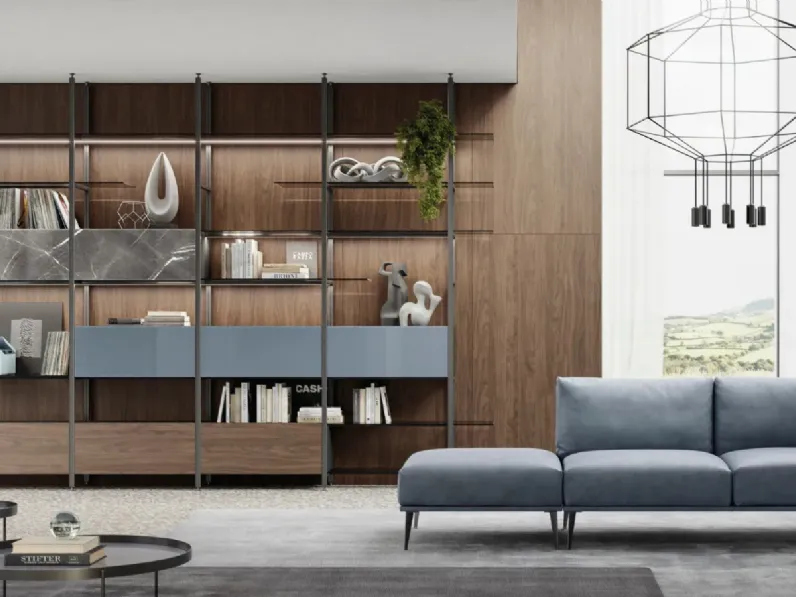 Libreria Mida a soffitto di Doal