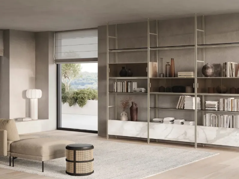 Libreria Mida a soffitto di Doal