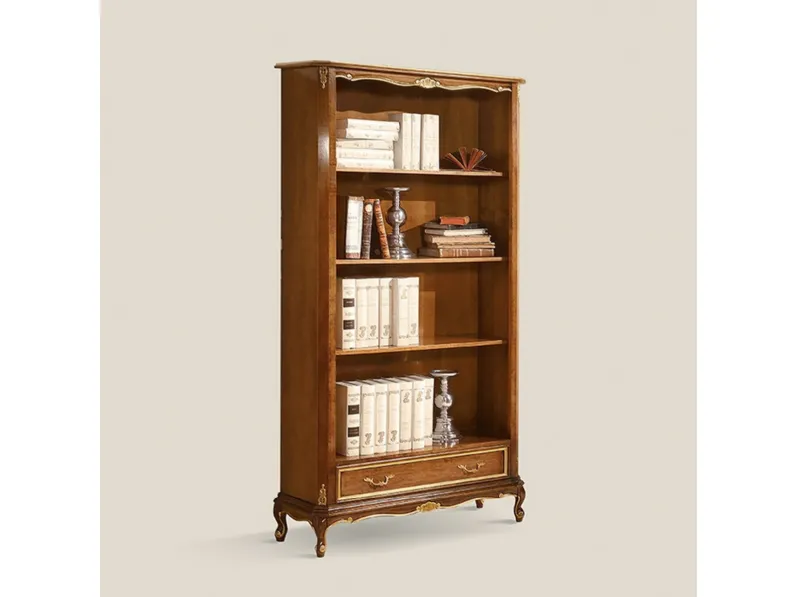 Libreria classica in legno Emozioni 5112 EM27 di Tarocco Vaccari