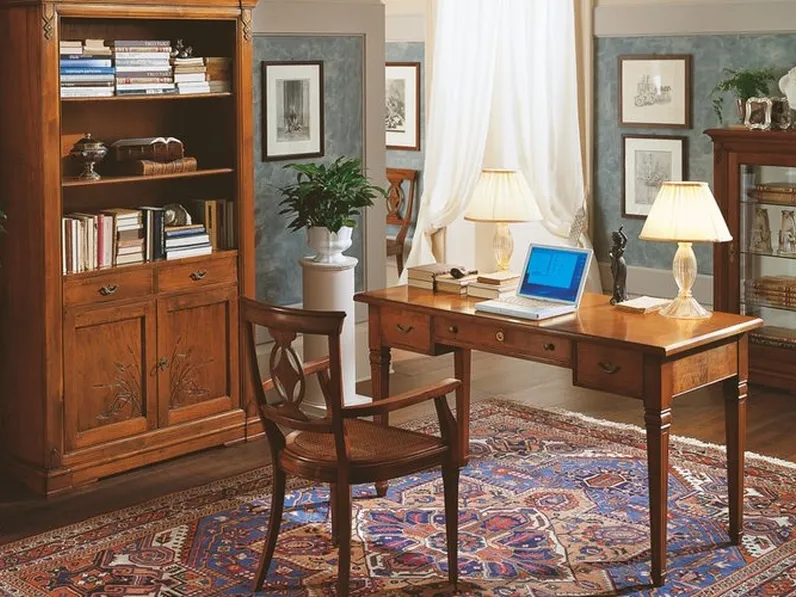 Libreria Fenice 1865 in legno di Bamart