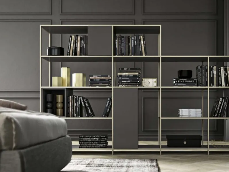 Libreria divisoria Gabbia GH5035 di Abitare Mobilstella