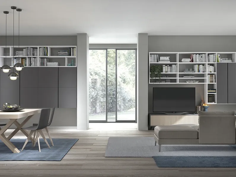 Libreria Golf Infinity A06 di Colombini Casa