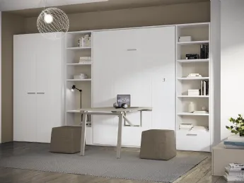 La libreria Golf Infinity A101 di Colombini Casa è una soluzione moderna e versatile per ogni ambien