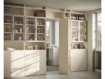 La libreria Golf Infinity U106 di Colombini Casa unisce design e funzionalità.