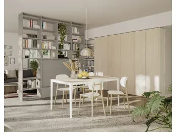 La Libreria Golf Infinity U117 di Colombini Casa è un mobile elegante e funzionale per l'arredamento
